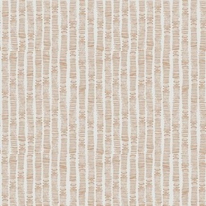 Hand-Drawn Stripe in  Rich Russet Red and Pale Gray(Scalee) B23016R02B