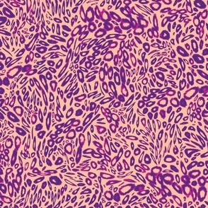 purple dancing spots