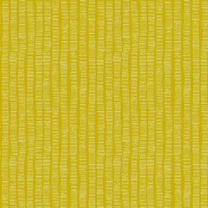 Hand-Drawn Stripe in Goldenrod Yellow and Pale Grey (MEDIUM) B23016R08A