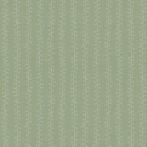 Bare Branches in Soft Sage Green