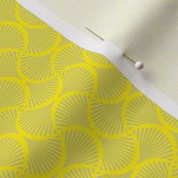 Mini waves grey-yellow