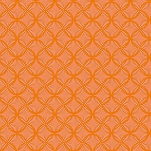 Mini waves orange-pink