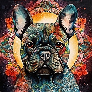 French Bull dog Pillow Top 1