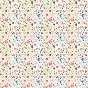 doll house wallpaper flower checks