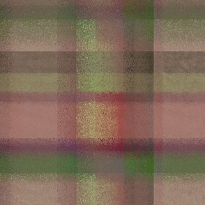 bauhaus tartan plaid pink and green 