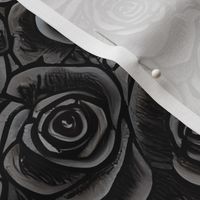 Black Roses Whimsigoth Allover Print