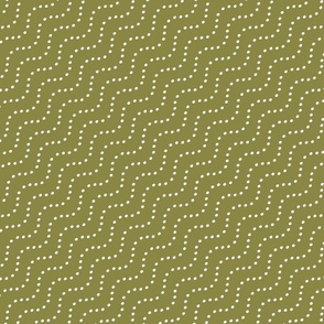 Normal scale • Wavy dots green