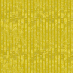 Hand-Drawn Stripe in Goldenrod Yellow and Pale Grey (LARGE) B23016R08A