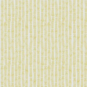 Hand-Drawn Stripe in Goldenrod Yellow and Pale Grey (LARGE) B23016R08B