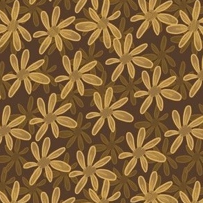 MM-Boho Flowers Blender - SunrayGold_ Nut Brown_ and Sunray Yellow
