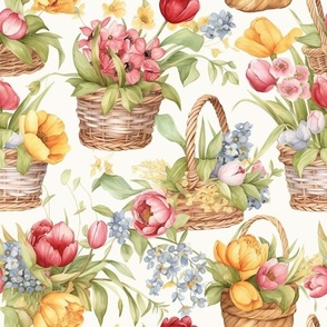 Floral baskets 
