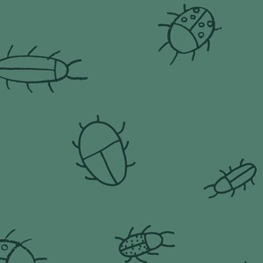 Doodle Bugs on Jade