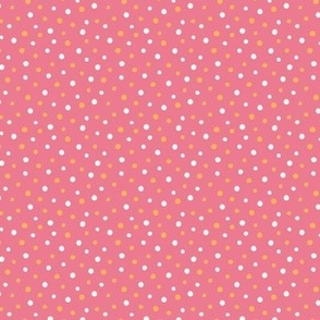 Dots - Bright on Pink
