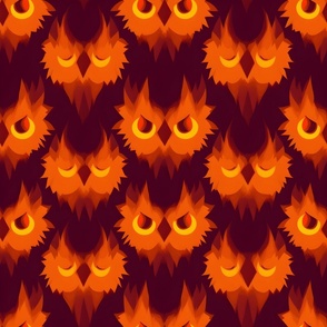 Feisty Owls (L)