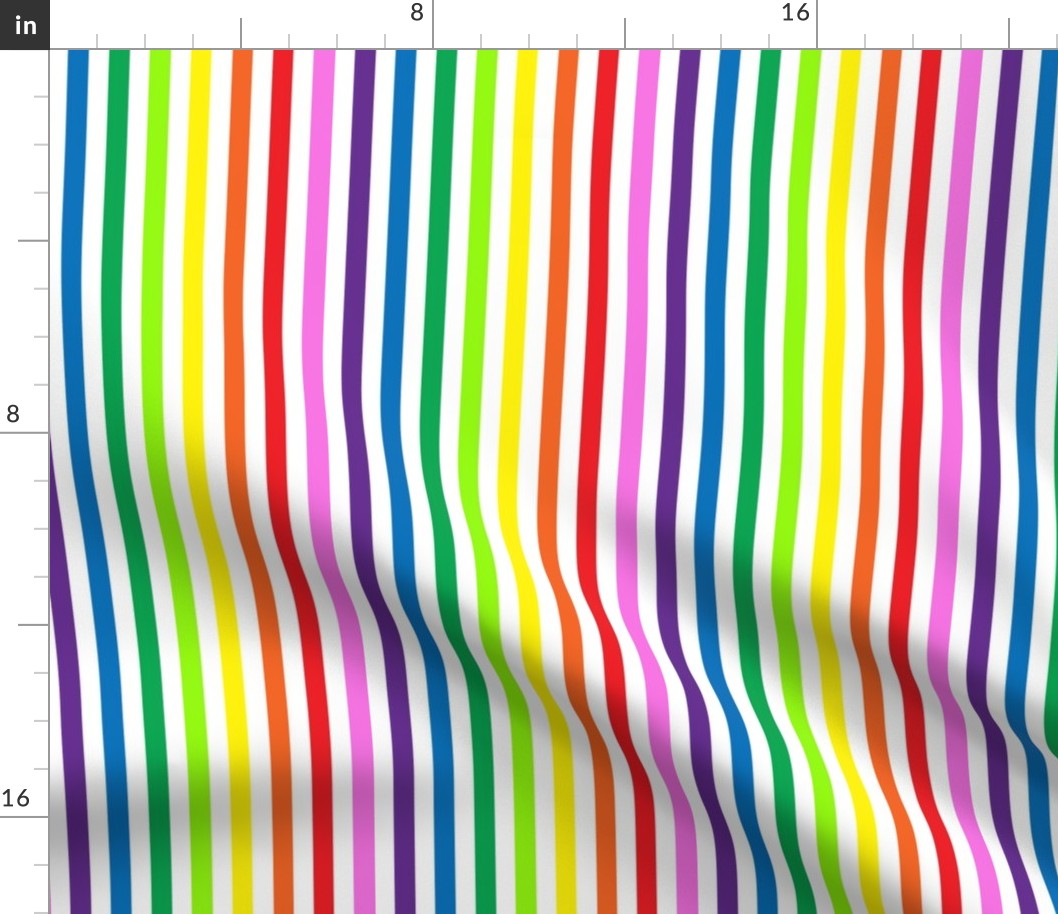 Rainbow Stripe #6