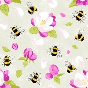 Bumblebees and Blossom