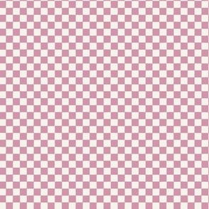 1/4 inch checkerboard in orchid lilac checkers