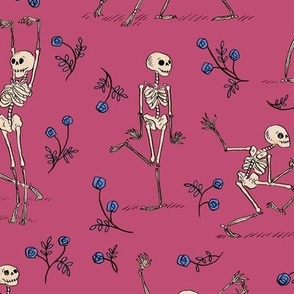 Skeleton Dance — pink