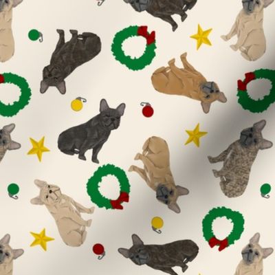 Tiny French Bulldogs - Christmas