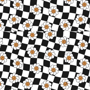 Checkered flower
