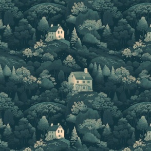 Secluded Forest Homesteads