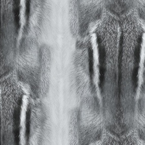 Large Cool gray Photorealistic Chipmunk fur texture