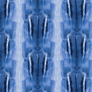 Blue Photorealistic Chipmunk fur texture