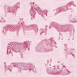 Zebra print pink 