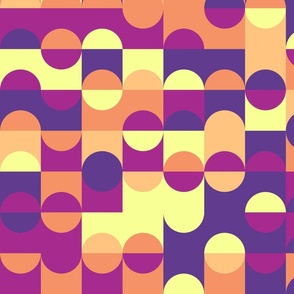 Modern Abstract Digital Pattern