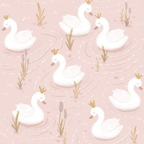 [medium] Swan Lake - Dusky Pink