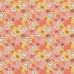 Xanthe Pink Mama Floral - Small Scale