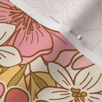 Xanthe Pink Mini Floral Rotated - Large Scale