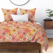 Xanthe Pink Mini Floral Rotated - XL Scale