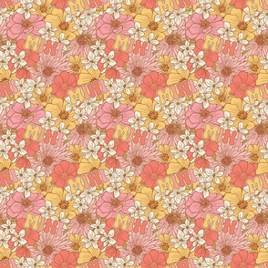 Xanthe Pink Mini Floral -Small Scale