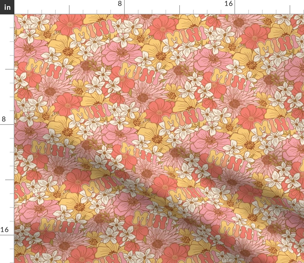 Xanthe Pink Mini Floral -Small Scale