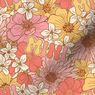 Xanthe Pink Mini Floral -Medium Scale