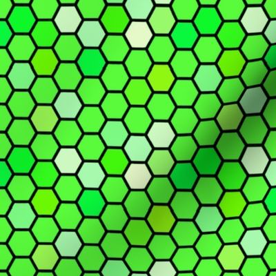 Hexagon green