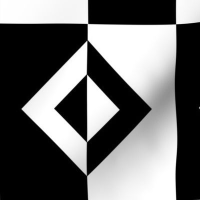 Pattern clash(Black, white)