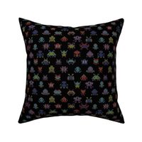 Cross stitch space invaders medium