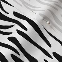 black and white jungle tiger stripes