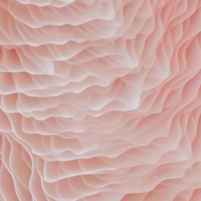 Intricate Organic Coral Texture in Pastel Pink II