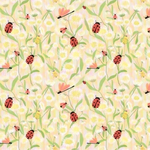Doodle bugs / Summer Memories Insects Pattern