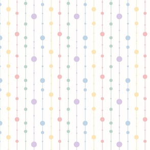 Pastel Dotted Lines (Miniature Version)