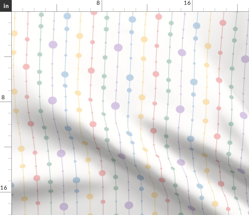 Pastel Dotted Lines (Miniature Version)