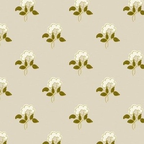 Lolia P4E traditional vintage floral block print warm neutral terri conrad designs copy