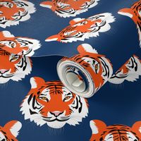 jungle tigers in Orange and Navy