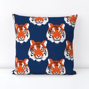 jungle tigers in Orange and Navy
