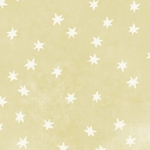 Garden of tiny golden stars (2/3 inch stars)