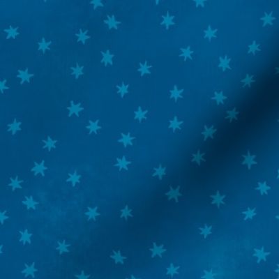 Garden of tiny blue stars (0.4 inch stars)