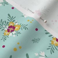 The New floral collection, Light green  SPN11